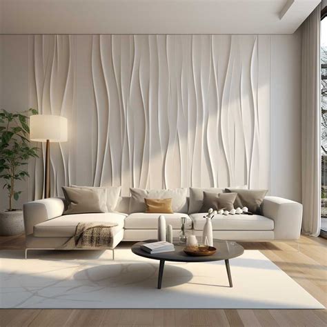 3D Pvc Wall Panel Wall Design for Living Room Background Wall .
